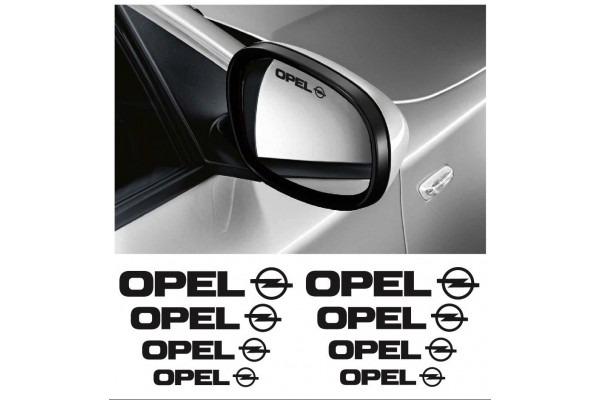 Opel naljepnica za kočiona kliješta - felge - retrovizore naljepnica - 8 kom. in Set