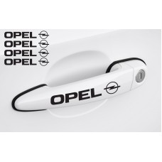 Opel naljepnica za kvaku naljepnica set 4 kom., 100mm