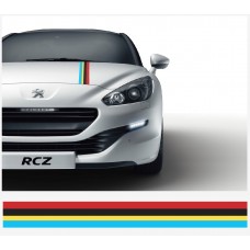 Peugeot Sport Motorsport Rally pruga naljepnica 10cm x 125cm