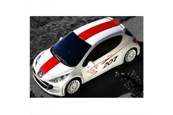Peugeot Sport bočna naljepnica krovna naljepnica 5 kom. set naljepnica 207