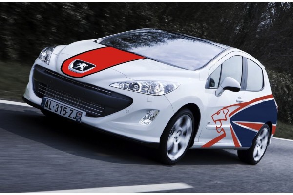 Peugeot Sport bočna naljepnica krovna naljepnica 5 kom. set naljepnica