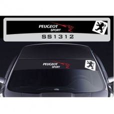 Peugeot Sport vjetrobranska naljepnica