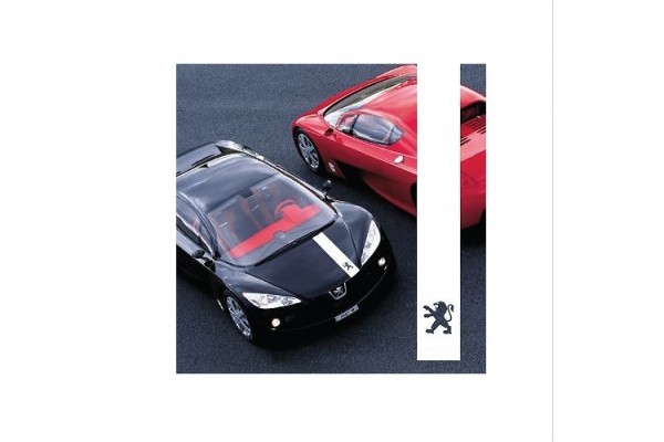 Peugeot bonnet naljepnica