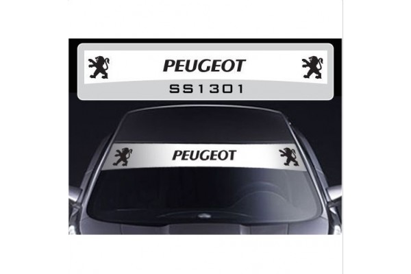 Peugeot vjetrobranska naljepnica