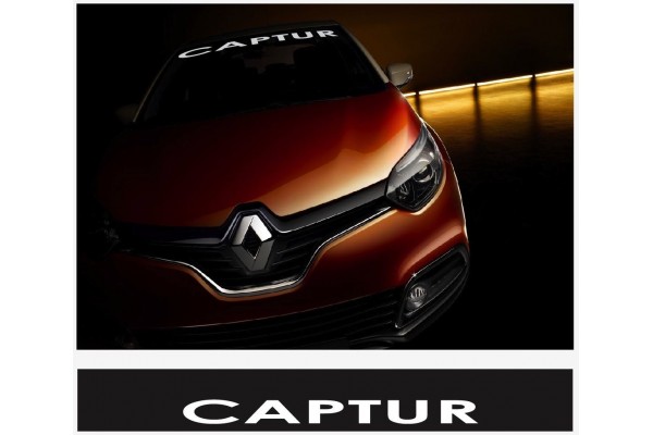 Renault Capture vjetrobranska naljepnica
