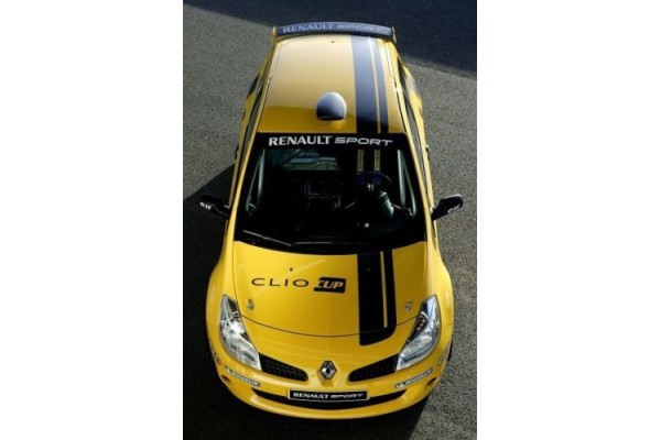 Renault Clio Cup Sport Team naljepnica  set
