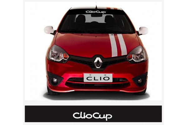 Renault Clio Cup vjetrobranska naljepnica 950mm