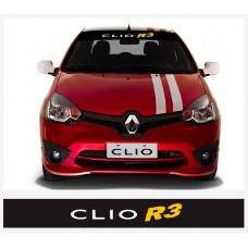Renault Clio R3 vjetrobranska naljepnica