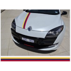 Renault Rally pruge naljepnica 10cm x 125cm