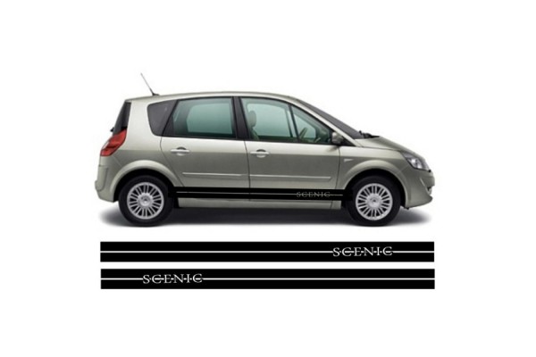 Renault Scenic bočna set naljepnica