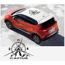 Renault Sport Capture krovna naljepnica