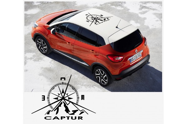 Renault Sport Capture krovna naljepnica