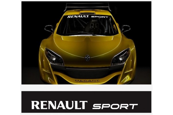 Renault Sport vjetrobranska naljepnica 950mm