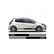 Renault clio bočna set naljepnica