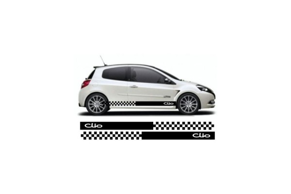 Renault clio bočna set naljepnica