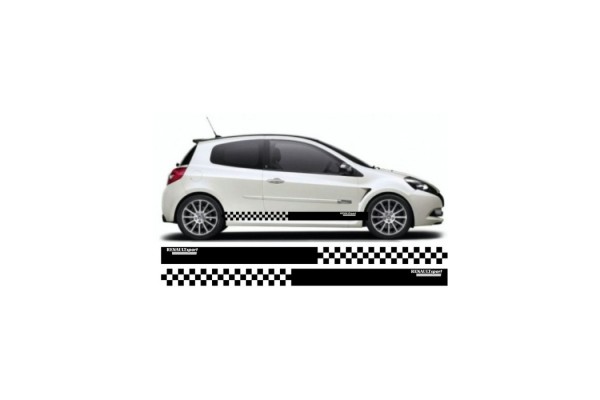 Renault clio bočna set naljepnica