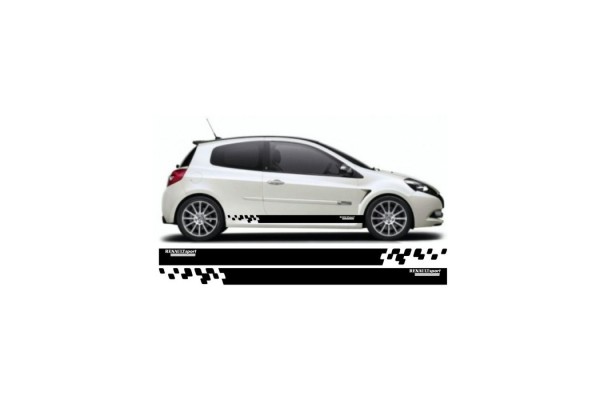 Renault clio bočna set naljepnica