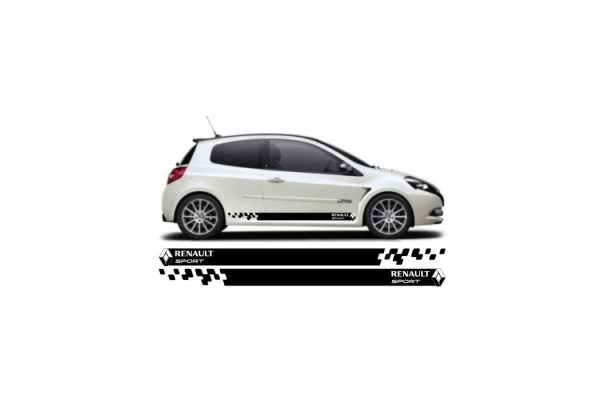 Renault clio bočna set naljepnica