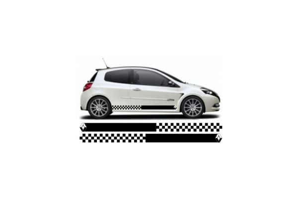 Renault clio bočna set naljepnica