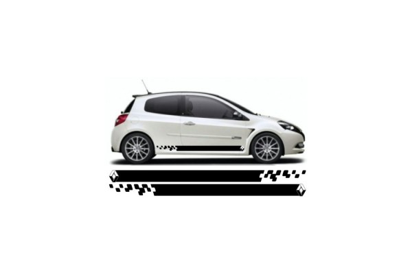 Renault clio bočna set naljepnica