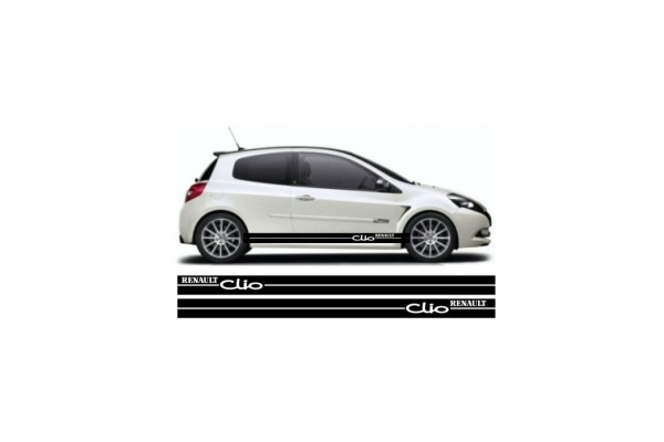 Renault clio bočna set naljepnica