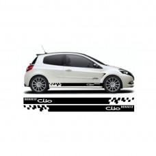 Renault clio bočna set naljepnica