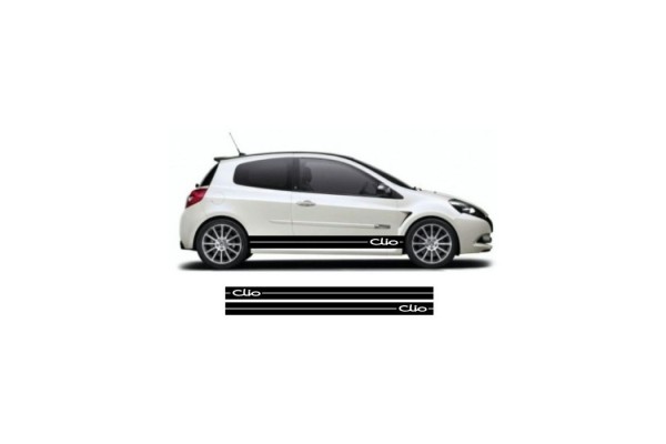 Renault clio bočna set naljepnica