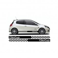 Renault clio bočna set naljepnica