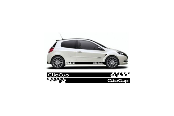 Renault clio bočna set naljepnica