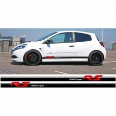 Renault clio rs bočna set naljepnica