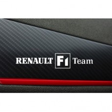Renault f1 team naljepnica 2 kom. 120mm