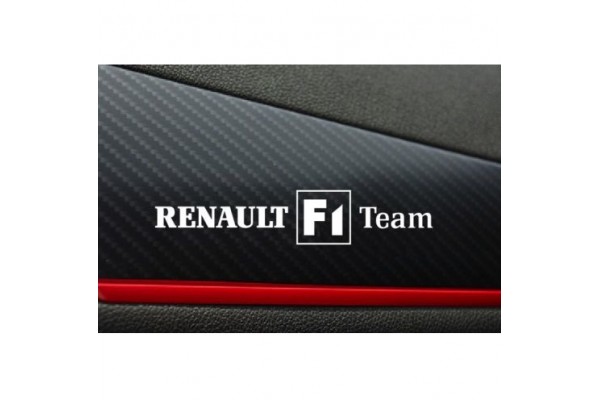 Renault f1 team naljepnica 2 kom. 120mm