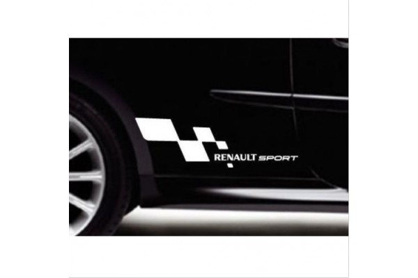 Renault sport racing bočna naljepnica set Twingo Clio Gordini Megane