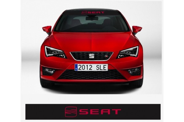 SEAT vjetrobranska naljepnica 500 mm - mit Logo