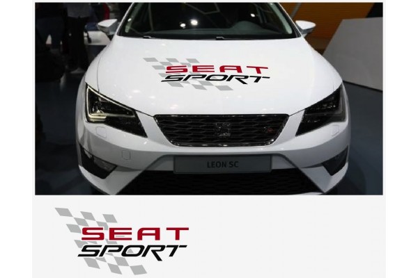 Seat Sport bonnet naljepnica 64cm