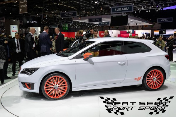 Seat Sport bočna set naljepnica 2kom. 250cm