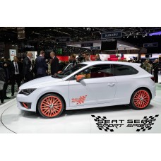 Seat Sport bočna set naljepnica 2kom. 500cm