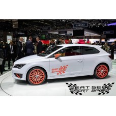 Seat Sport bočna set naljepnica 2kom. 700cm