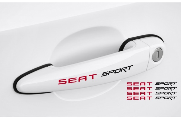 Seat Sport naljepnica za kvaku set naljepnica 4kom. 120cm
