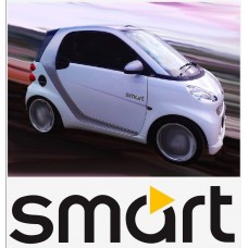 Smart Logo bočna naljepnica 2 kom. set 20cm