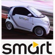 Smart Logo bočna naljepnica 2 kom. set 50cm