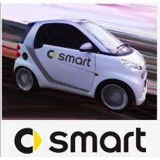 Smart Logo bočna naljepnica 2 kom. set 70cm