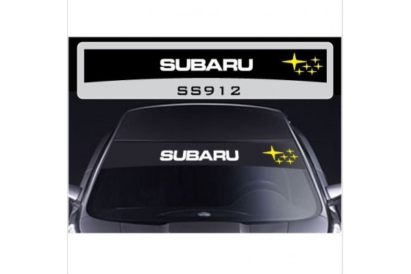 Subaru vjetrobranska naljepnica