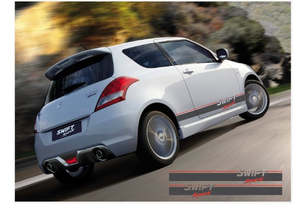 Suzuki Swift Sport bočna naljepnica 2  set 1850cm