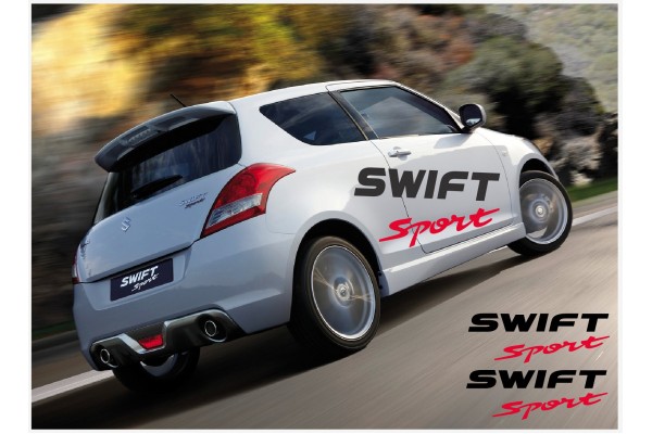 Suzuki Swift Sport bočna set naljepnica 150cm 2kom.
