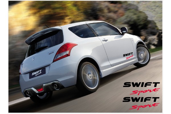 Suzuki Swift Sport bočna set naljepnica 30cm 2kom.