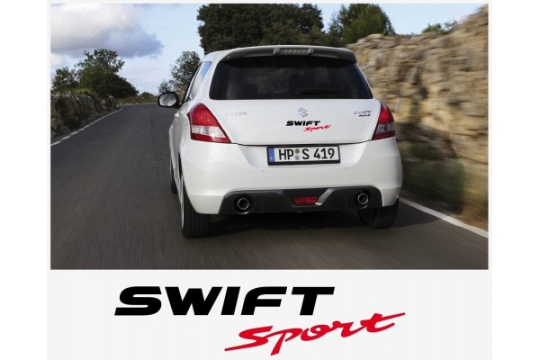 Suzuki Swift Sport naljepnica za prtljažnik naljepnica set 30cm