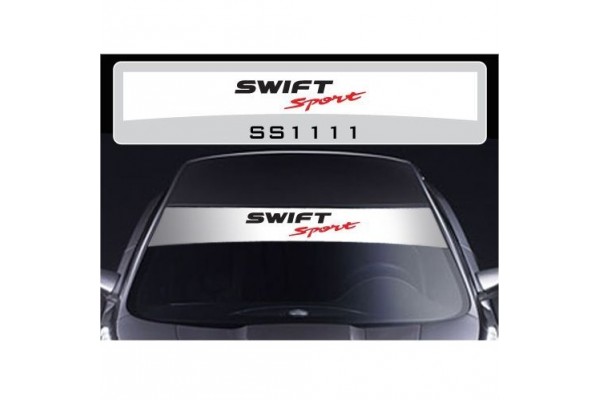 Suzuki Swift Sport vjetrobranska naljepnica