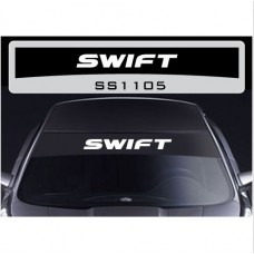 Suzuki Swift vjetrobranska naljepnica