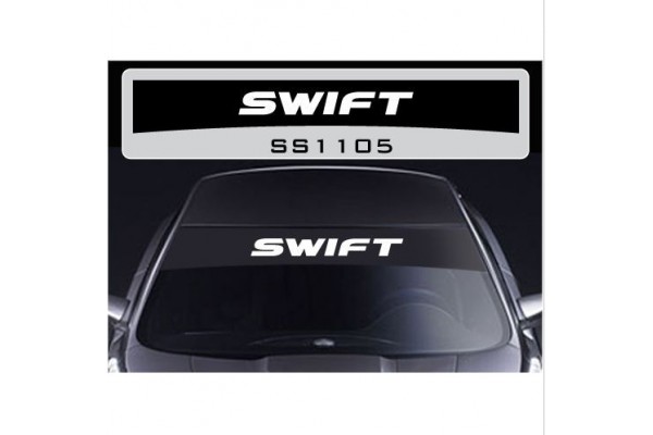 Suzuki Swift vjetrobranska naljepnica
